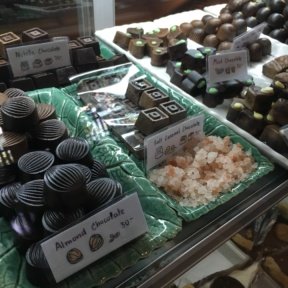 Gluten-free chocolates from Blue Diamond Breakfast Club